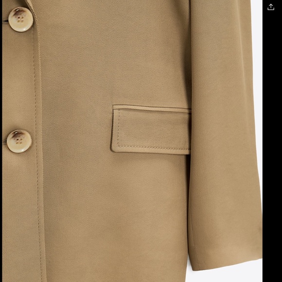 Zara flowy frock coat 2022 - Picture 10 of 11